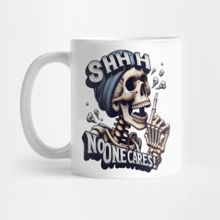 Silent Skeleton Unveiling the Mysterious Bandana Mug